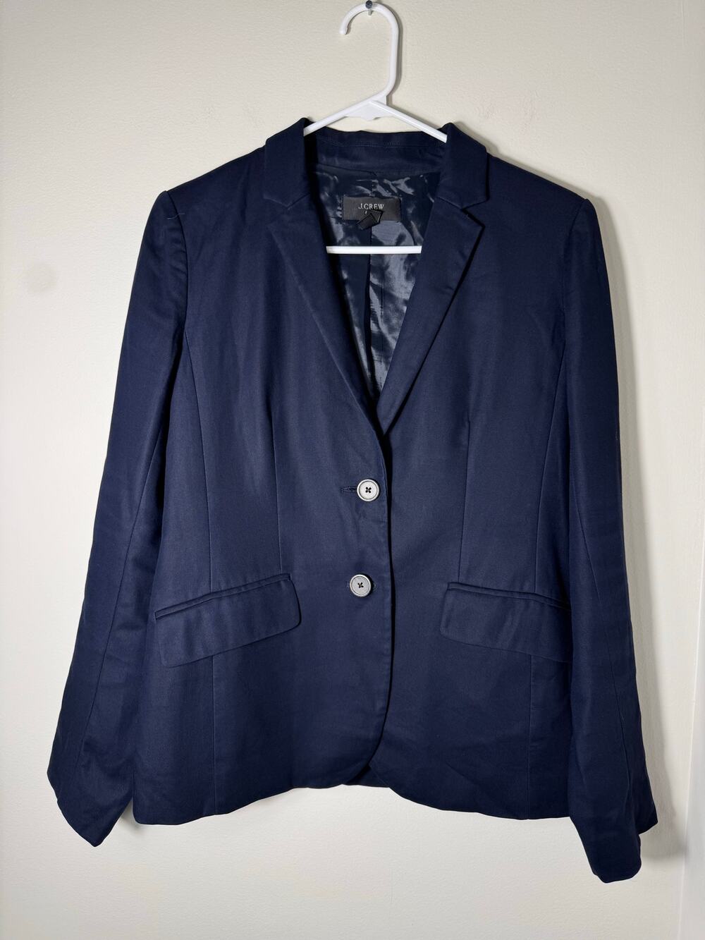 J Crew 1035 Women's Navy Blazer Size 6